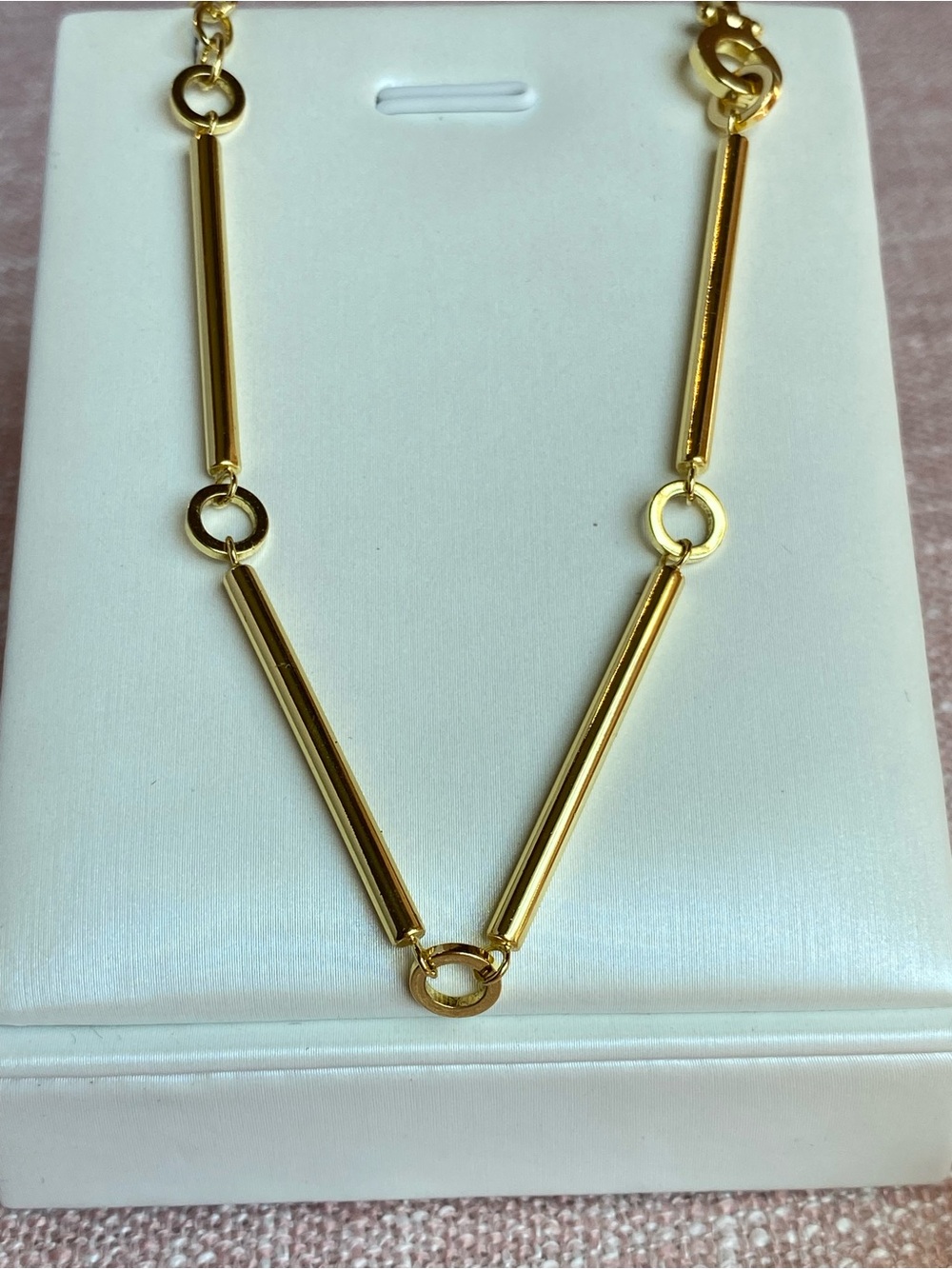 Gorjana Parker Bar Chain Charm Necklace